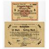 Image 1 : Furtwangen & Immenstadt, 1919, Pair of Issued Notgeld
