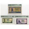 Image 1 : Banque de la Republique de Guinea, 1958 to 1971, Trio of Issued Banknotes