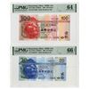 Image 1 : HSBC Ltd., 2005, Pair of Issued Banknotes