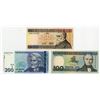 Image 1 : Bank of Lithuania, 1991 to 1997, Issued Banknote Trio.