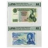 Image 1 : Mauritius & Seychelles Issued Banknote Pair., 1967 and 1974
