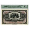 Image 1 : Banco Mexicano de Comercio e Industria, ND (ca.1900), "Bono De Caja"  Specimen Banknote