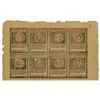Image 2 : State of Rhode Island and Providence Plantations, 1780, Uncut Sheet of 8 Banknotes
