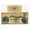 Image 1 : South-Western Business College, ND (1860-70s), College Currency Banknote Pair