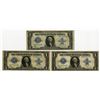 Image 1 : U.S. Silver Certificate, Series of 1923, Issued Banknote Trio.