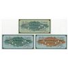 Image 1 : San Francisco Clearing House, 1907, Trio of Cancelled Scrip Notes