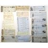 Image 1 : North-Eastearn StatesAssortment of I/C Checks and Drafts, ca. 1814 to 1864.