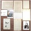 Image 2 : Ephemera Assortment Including Newspapers,  Correspondence, Original Artwork and Miscellaneous items.