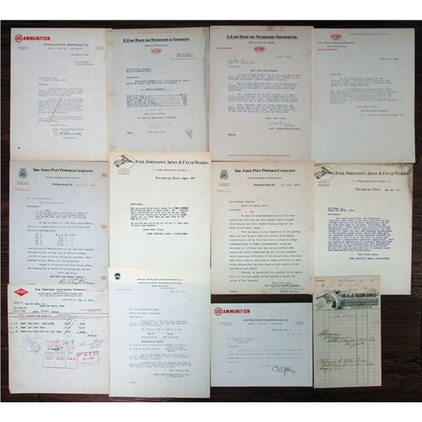 Firearm Manufacturers Correspondence with Some Political Lobbying to Fight Against Early Gun Control