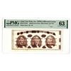 Image 1 : Giori Test Note, ND (ca. 1950-70s) Jefferson Center on Watermarked Paper (Listed as Unwatermarked by