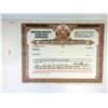 Image 1 : NY State Liquor Authority 1938 SPECIMEN Restaurant Liquor License ABNC Brown