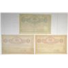 Image 2 : Credito Publico-Deuda Consolidada, 1875 to 1876, Trio of Issued Bonds