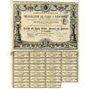Image 1 : Telegraphe De Paris A New-York 1879 Issued Bond.