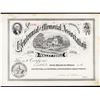 Image 1 : Centennial & Memorial Association of Valley Forge, 1878 Partially Issued Certificate.
