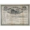 Image 1 : New York & Calaveras County Gold Mining Co., 1880, I/U Stock Certificate.