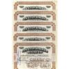 Image 1 : New Utah Bingham Mining Co., 1913, Group of Issued Stock Certificates
