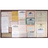 Image 1 : Scripophily and Ephemera Assortment, 1900s to 1930s