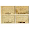 Image 2 : Northern Liberties Gas Co., 1854 to 1858, Group of Cancelled Stock Certificates