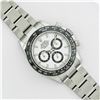 Image 3 : Rolex Mens Stainless Steel White Dial Panda Ceramic Daytona 40MM With Rolex Box