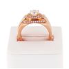 Image 3 : 1.28 ctw CENTER Diamond 14K Rose Gold Ring (1.65 ctw Diamonds)