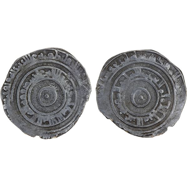 FATIMID: al-'Aziz, 975-996, AR 1/2 dirham (1.14g), al-Mahdiya, AH374, nearly VF