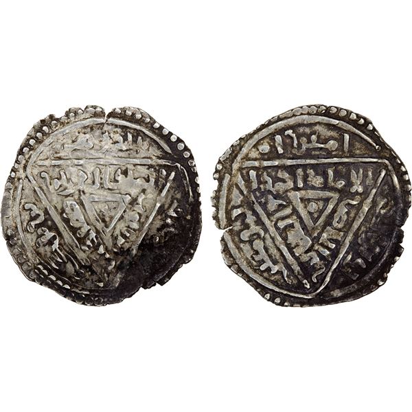 AYYUBID OF YEMEN: al-'Aziz Tughtekin, 1183-1197, AR 1/2 dirham (0.62g), Zabid, ND, VF-XF