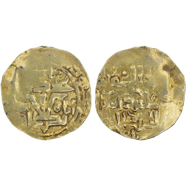 SALGHURID: Takla, 1175-1194, AV dinar (2.53g), NM, ND, VF
