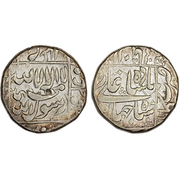 MUGHAL: Shah Jahan I, 1628-1658, AR rupee, Junagadh, AH1065, VF