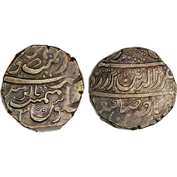 JODHPUR: AR rupee (11.28g), Jodhpur, AH1180 year 3, XF