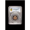 Image 2 : SWEDEN: Oscar I, 1844-1859, AE 1/6 skilling banco, 1849, PCGS MS65 BN