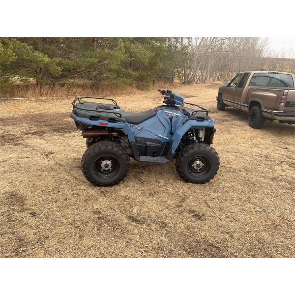 2022 Quad Polaris Sportsman 450 all wheel drive, power steering, complete with racks