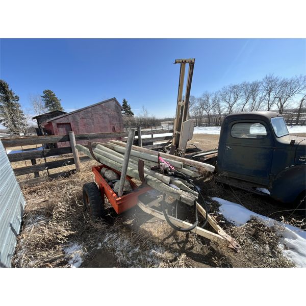 C & J Jones Post Pounder with Posts