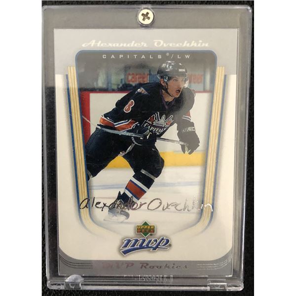 2005-06 UPPER DECK MVP ALEX OVECHKIN ROOKIE CARD