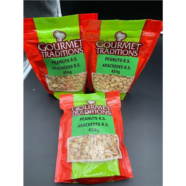 Gourmet Traditions Peanuts (3 x 454g)