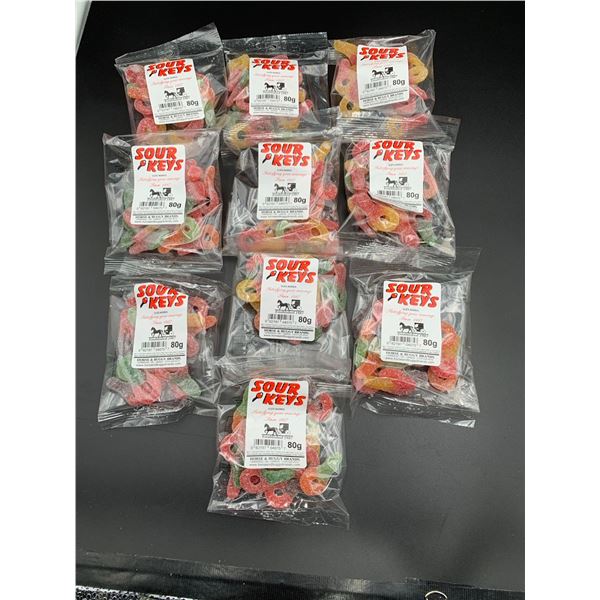 Sour Keys Candy (10 x 80g)