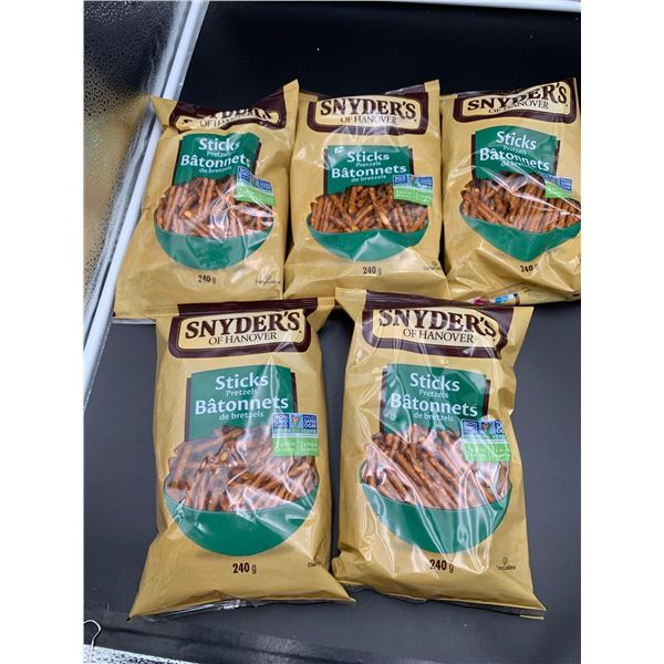 Snyders Sticks Pretzels (5 x 240g)