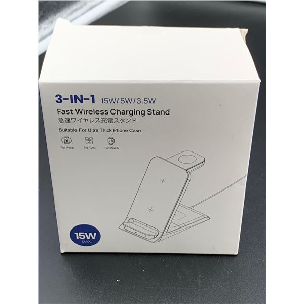 3-in-1 Fast Wireless Charging Stand