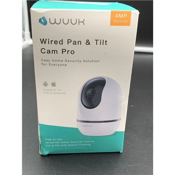 Wuuk Wired Pan & Tilt Cam Pro