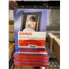 Image 1 : Staples (8.5" x 11") Ultra Premium Satin Photo Paper - Lot of 5 x 50 Sheets
