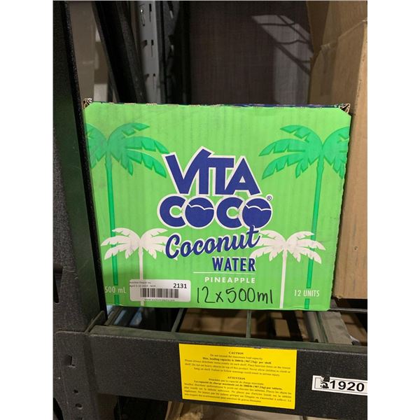 Vita Coco Coconut Water - Lot of 12 x 500mL