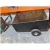 Image 1 : Utility Trailer 36" L x 23 1/2" W x 13" D with 1 7/8" x 3" Trailer Coupler