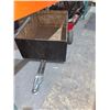 Image 2 : Utility Trailer 36" L x 23 1/2" W x 13" D with 1 7/8" x 3" Trailer Coupler