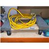 Image 1 : 500lb 4 Wheel Wooden Platform Dolly with 15ft Extension Cord