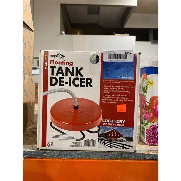 API FLoating Tank De-Icer