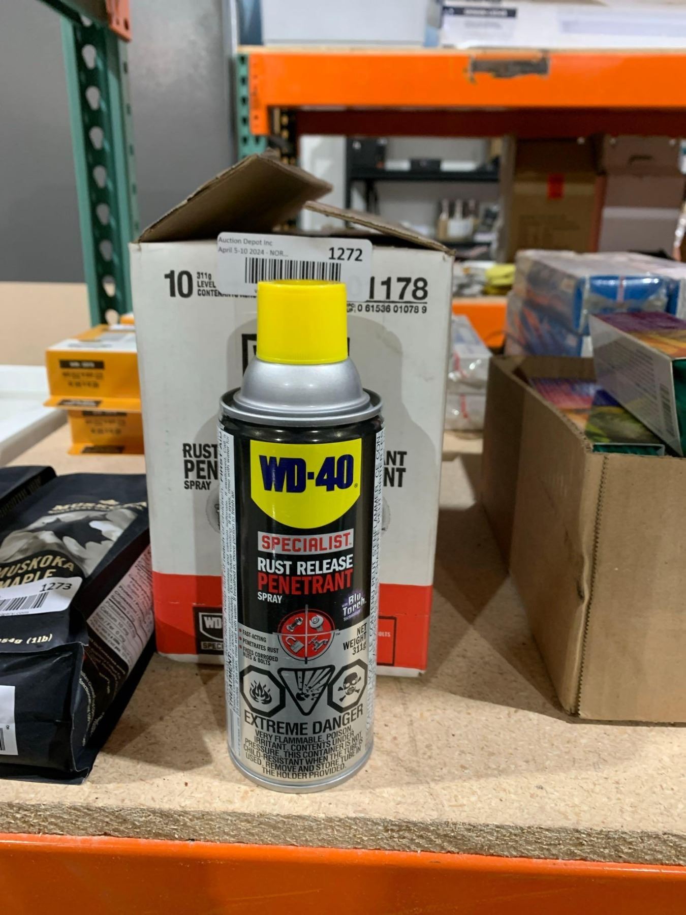 WD-40 Specialist Rust Release Penetration Spray 10x311g
