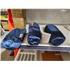 Image 1 : Lot of 2 Single SIze Inflatable Camping Sleep Mats in Travel Bags