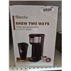 Image 1 : Sboly Brew Two Ways Works with Ground Coffee and K Cups Coffee Machine