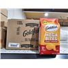 Image 1 : Goldfish Mega Bites Crackers - Sharp Cheddar 12x167g