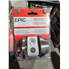 Image 2 : Epic Lock Deadbolt Single Cylinder Satin Nickle Finish x's 3