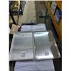 Image 1 : Thermaloy stainless steel baking sheets with wire rack, lot of 2 sheets